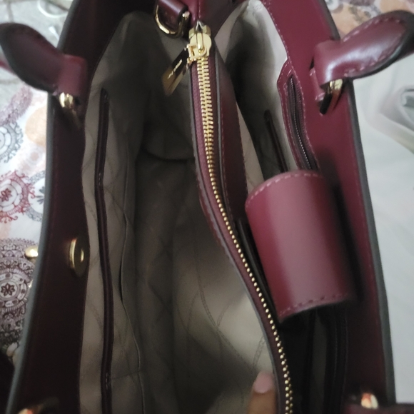 MICHAEL Michael Kors Gramercy Large Logo Satchel - Picture 5 of 7